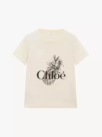 Baby fit logo T-shirt in cotton jersey