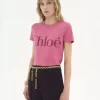 Baby fit logo T-shirt in cotton jersey