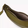 Banana cross-body bag in grained leather