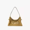 Chloé Charms hobo bag in suede leather Chloé Charms hobo bag in suede leather