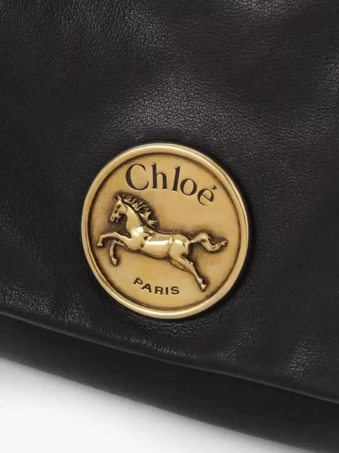 Chloé Heritage shoulder bag in grained leather Chloé Heritage shoulder bag in grained leather