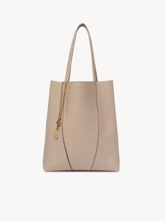 Chloé Spin tote bag in grained leather