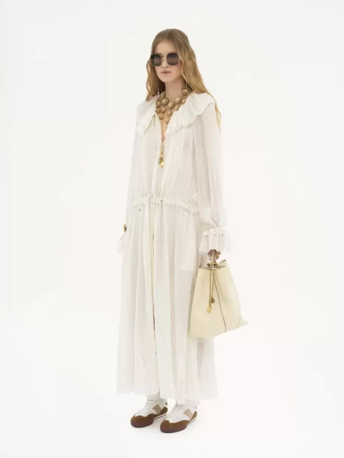 Chloé Spin tote bag in grained leather