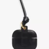 Chloé Symbols Snake earpods case in grained leather