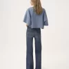 Cropped boxy logo T-shirt in cotton jersey Cropped boxy logo T-shirt in cotton jersey