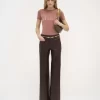 Fitted T-shirt in cotton jersey
