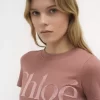 Fitted T-shirt in cotton jersey