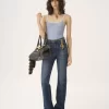 Fitted tank top in cotton