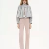 Gathered boule jacket in cotton canvas Gathered boule jacket in cotton canvas