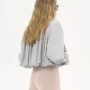Gathered boule jacket in cotton canvas Gathered boule jacket in cotton canvas