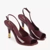 Heeled Flower Sandal