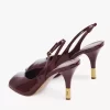 Heeled Flower Sandal