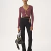 Henley shirt in a merino wool knit