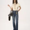 Straight jeans in denim
