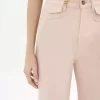 High-rise flare jeans in denim