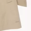 Hooded trench coat