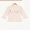 Kids’ long-sleeve logo top