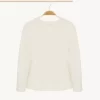 Kids’ long-sleeve logo top