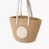 Large Horse Medal Basket in natural fibers
