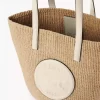 Large Horse Medal Basket in natural fibers