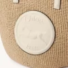 Large Horse Medal Basket in natural fibers