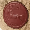 Large Horse Medal Basket in natural fibers