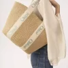 Large Woody basket in natural fibers