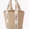 Large Woody basket in natural fibers