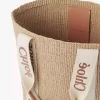 Large Woody basket in natural fibers