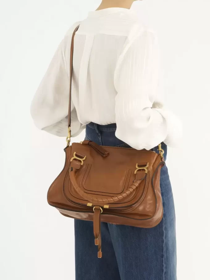 Marcie bag in shiny leather