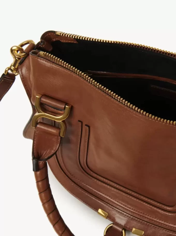 Marcie bag in shiny leather