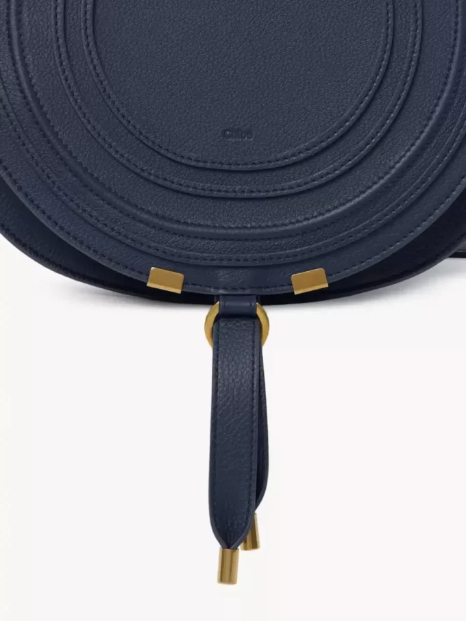 Marcie saddle bag in grained leather Marcie saddle bag in grained leather