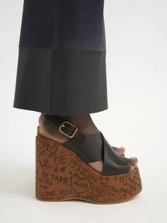 Maxime wedge sandal Maxime wedge sandal
