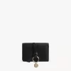 Mini Alphabet tri-fold in grained leather Mini Alphabet tri-fold in grained leather