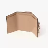 Mini Alphabet tri-fold in grained leather Mini Alphabet tri-fold in grained leather