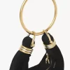 Mini Bracelet Hobo bag in suede leather Mini Bracelet Hobo bag in suede leather