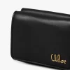 Mini Chloé Iconic tri-fold in shiny leather