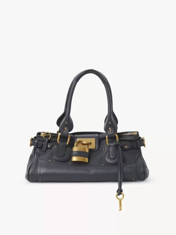Paddington bag in grained leather