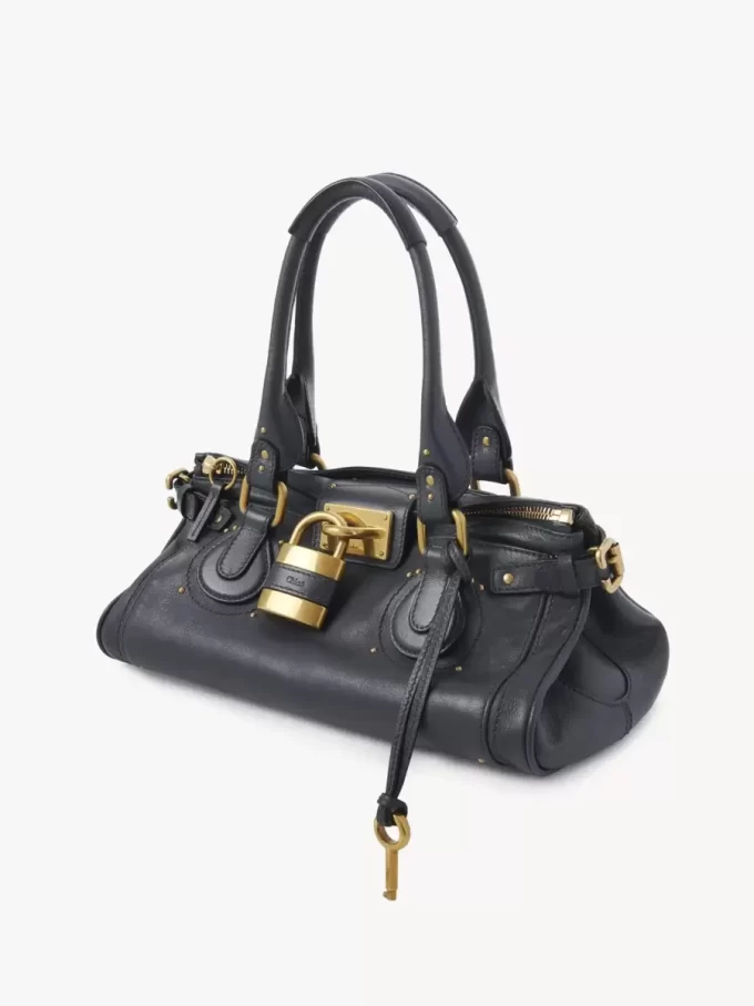Paddington bag in grained leather