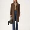 Riding coat in houndstooth wool Riding coat in houndstooth wool