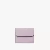 Small Alphabet tri-fold in grained leather Small Alphabet tri-fold in grained leather