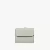 Small Alphabet tri-fold in grained leather