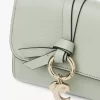 Small Alphabet tri-fold in grained leather