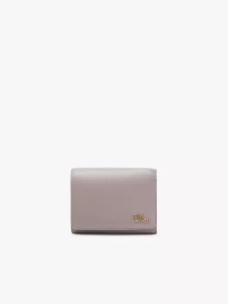 Small Chloé Iconic tri-fold with coin pocket in shiny leather