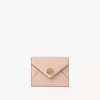 Small Envelope tri-fold in grained leather