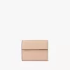 Small Envelope tri-fold in grained leather