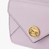 Small Envelope tri-fold in grained leather