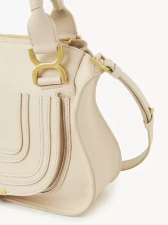 Small Marcie bag in grained leather