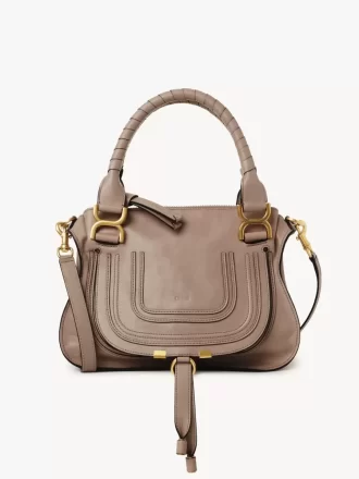 Small Marcie bag in shiny leather