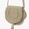 Small Marcie saddle bag in raffia-effect fibers